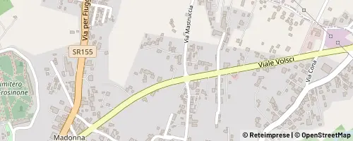 Mappa Frosinone
