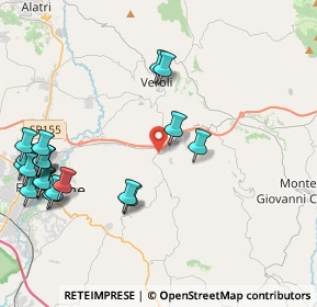 Mappa Contrada Case Palma, 03025 Veroli FR, Italia (5.5685)