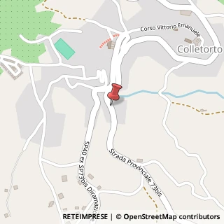 Mappa Via capitanata, 86044 Colletorto, Campobasso (Molise)