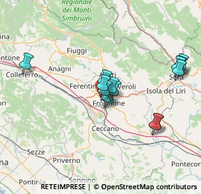 Mappa Via Casilina sud Km, 03013 Ferentino FR, Italia (13.49357)