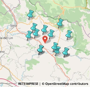 Mappa Via S. Ritinto, 03041 Alvito FR, Italia (6.11929)