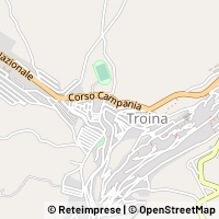 Mapa Troina