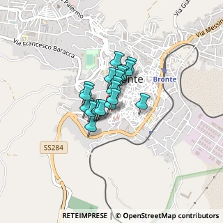Mappa Via Interdonato, 95034 Bronte CT, Italia (0.251)