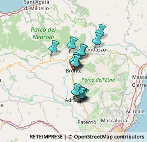 Mappa Via Interdonato, 95034 Bronte CT, Italia (10.23647)