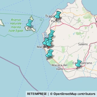 Mappa Z.I. Contrada San Silvestro, 91025 Marsala TP, Italia (11.155)