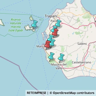 Mappa Z.I. Contrada San Silvestro, 91025 Marsala TP, Italia (9.14364)