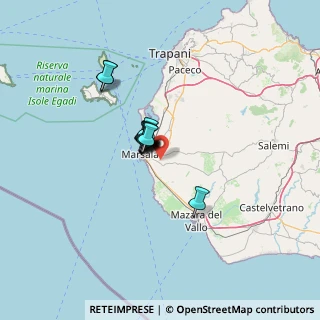 Mappa Z.I. Contrada San Silvestro, 91025 Marsala TP, Italia (8.57833)