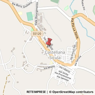 Mappa Corso Mazzini, 61, 90020 Castellana Sicula, Palermo (Sicilia)