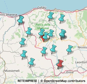 Mappa Via Giuseppe Toniolo, 90020 Castellana Sicula PA, Italia (16.33895)