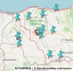 Mappa Via Giuseppe Toniolo, 90020 Castellana Sicula PA, Italia (17.40385)