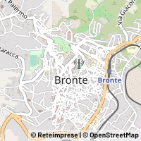 Mapa Bronte
