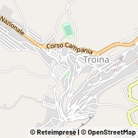 Mapa Troina