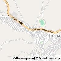 Mapa Troina