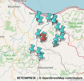 Mappa Via Parroco, 90021 Alia PA, Italia (12.218)