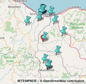 Mappa Via Parroco, 90021 Alia PA, Italia (19.3575)