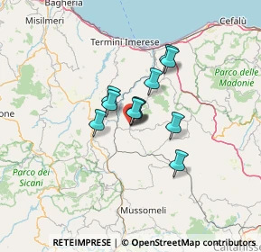 Mappa Via Pasubio, 90021 Alia PA, Italia (8.80455)