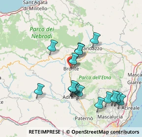 Mappa 95034 Bronte CT, Italia (16.94438)
