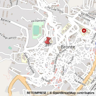 Mappa Via Firenze, 19, 95034 Bronte, Catania (Sicilia)