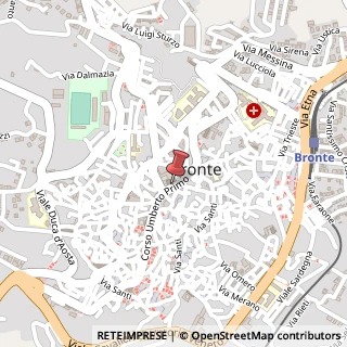 Mappa Corso Umberto, 279, 95034 Bronte, Catania (Sicilia)