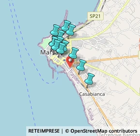 Mappa Via Sebastiano Lipari, 91025 Marsala TP, Italia (1.36846)