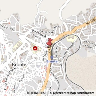 Mappa Via Empedocle, 5, 95034 Bronte, Catania (Sicilia)