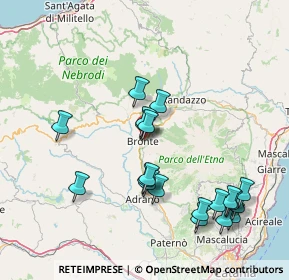 Mappa Via Empedocle, 95034 Bronte CT, Italia (18.218)