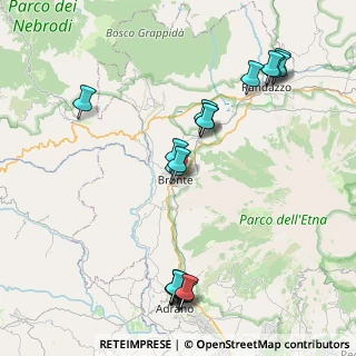 Mappa Via Empedocle, 95034 Bronte CT, Italia (10.559)