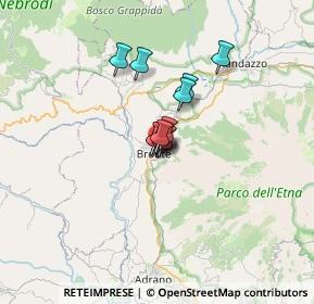 Mappa Via Empedocle, 95034 Bronte CT, Italia (3.61333)