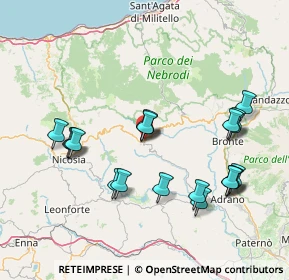 Mappa Via Liguria, 94018 Troina EN, Italia (17.778)