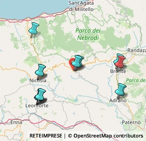 Mappa Via Palmiro Togliatti, 94018 Troina EN, Italia (18.48529)