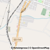 नक्शा Fiumefreddo di Sicilia