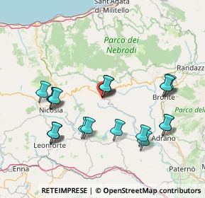 Mappa Via Nuova del Carmine, 94018 Troina EN, Italia (17.362)