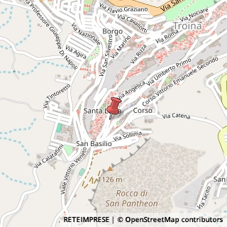 Mappa Via Umberto I, 125, 94018 Troina, Enna (Sicilia)