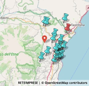 Mappa Via Vena, 95016 Mascali CT, Italia (6.9705)