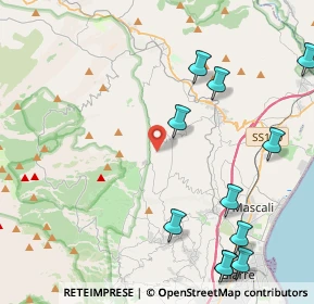 Mappa Via Vena, 95016 Mascali CT, Italia (6.11727)