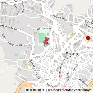 Mappa Via Della Mecca, 01, 95034 Bronte, Catania (Sicilia)