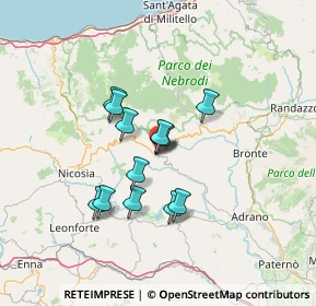 Mappa Via Romagna, 94018 Troina EN, Italia (11.28231)