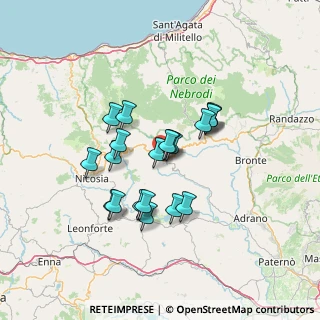 Mappa Via Aldo Moro, 94018 Troina EN, Italia (12.123)