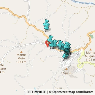 Mappa Via U. Giuffrida, 94018 Troina EN, Italia (0.762)