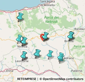 Mappa Via U. Giuffrida, 94018 Troina EN, Italia (17.7135)