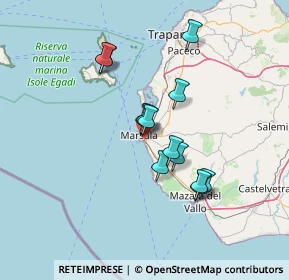 Mappa Vicolo Carnaro, 91025 Marsala TP, Italia (12.58385)