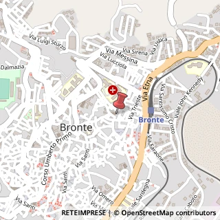 Mappa Via Antonello da Messina, 39, 95034 Bronte, Catania (Sicilia)