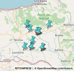 Mappa Via Giuseppe Garibaldi, 94018 Troina EN, Italia (11.01214)