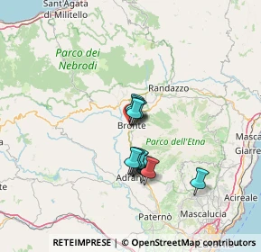 Mappa Via Madonna di Loreto, 95034 Bronte CT, Italia (10.705)