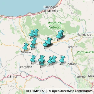 Mappa Via Sotera, 94018 Troina EN, Italia (12.029)
