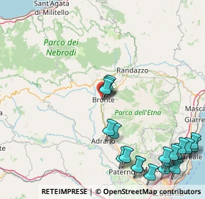 Mappa Via Meli Abate, 95034 Bronte CT, Italia (25.5125)