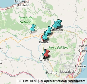 Mappa Via Meli Abate, 95034 Bronte CT, Italia (10.6445)