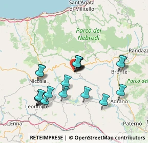 Mappa Via Luigi Pirandello, 94018 Troina EN, Italia (15.3595)