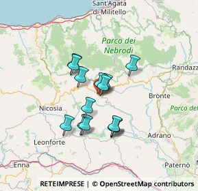 Mappa Via Luigi Pirandello, 94018 Troina EN, Italia (10.99286)