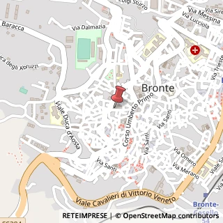 Mappa Via Annunziata, 28, 95034 Bronte, Catania (Sicilia)